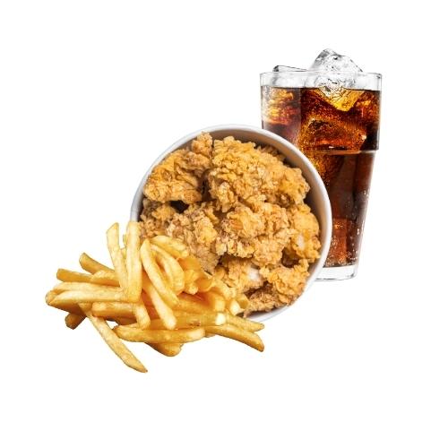 Kids 7 Pcs Kids Popcorn Chicken Meal