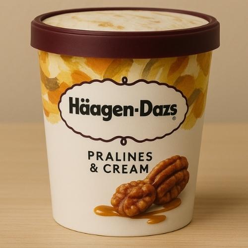 Pralines and Cream Haagen Dazs